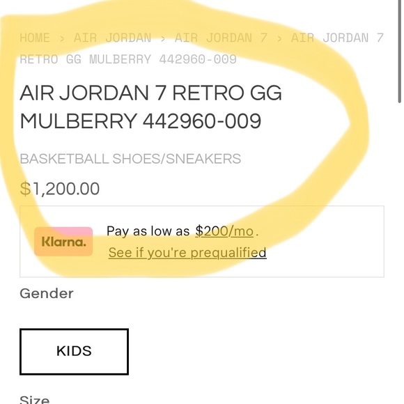 AIR JORDAN 7 RETRO - Picture 9 of 11